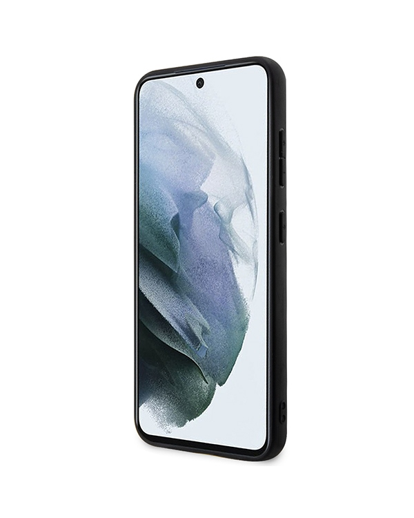 Guess GUHCS24S4GMGGR S24 S921 czarny|black hardcase 4G Big Metal Logo