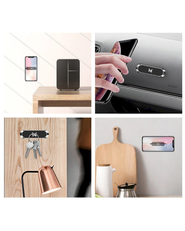 Wozinsky Flat Vehicle Mount Magnetic Bracket for Dashboard black (WMH-01)