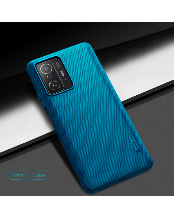 Nillkin Super Frosted Back Cover for Xiaomi 11T|11T Pro Peacock Blue