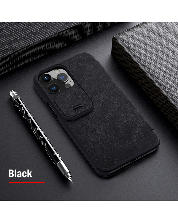 Nillkin Qin Book PRO Case for iPhone 13 Pro Max Black