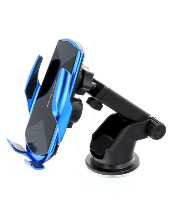 Fusion HS3 Автомобильный держатель с автоматическим датчиком беспроводной зарядки синий