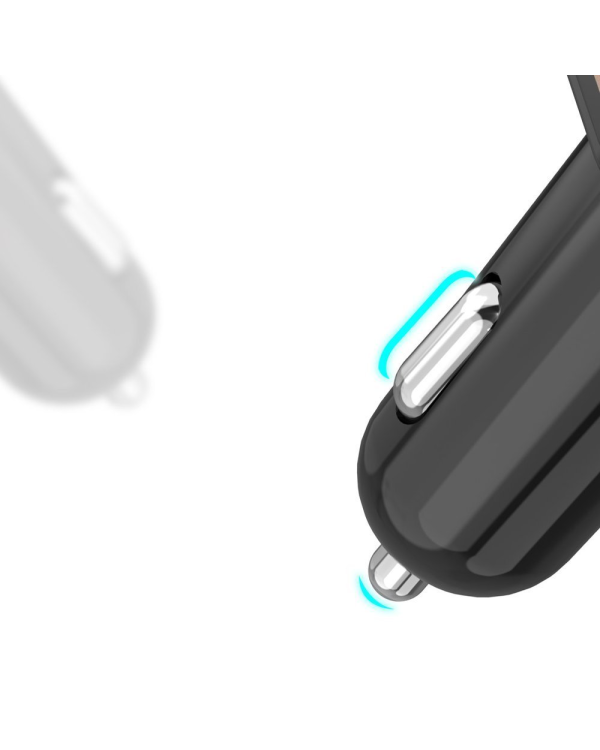 Dudao FM-передатчик Bluetooth автомобильное зарядное устройство MP3 3.1 A 2x USB черный (R2Pro черный)