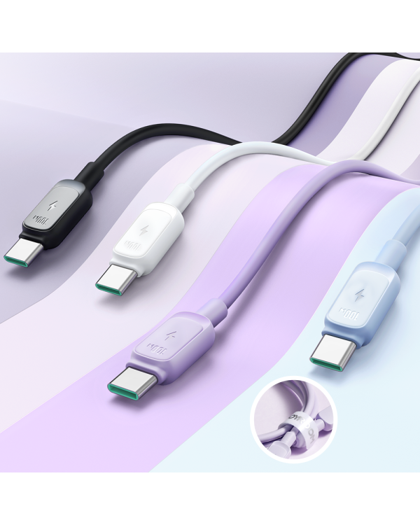 USB C - Кабель USB C 100 Вт 1,2 м Joyroom S-CC100A14 - Черный