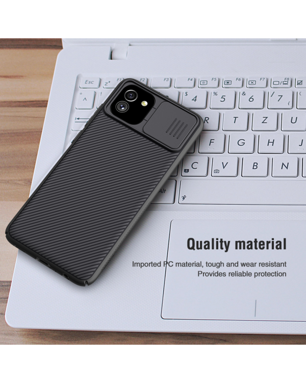 Nillkin CamShield Hard Case for Samsung Galaxy A03 Black