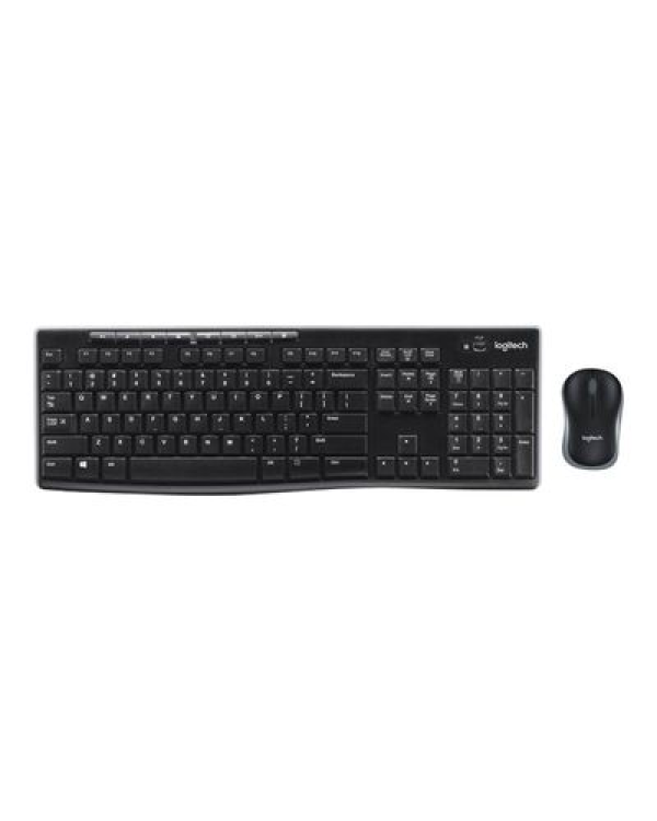 Logitech Mouse and Keyboard Set MK270 - US Layout - Black