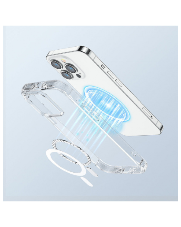 Joyroom JR-14D6 transparent magnetic case for Apple iPhone 14 Pro 6.1 " (MagSafe Compatible)