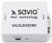 Savio VGA – HDMI Full HD | 1080p 60Hz Converter| Adapter