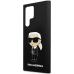 Karl Lagerfeld KLHCS23LSNIKBCK S23 Ultra S918 hardcase czarny|black Silicone Ikonik