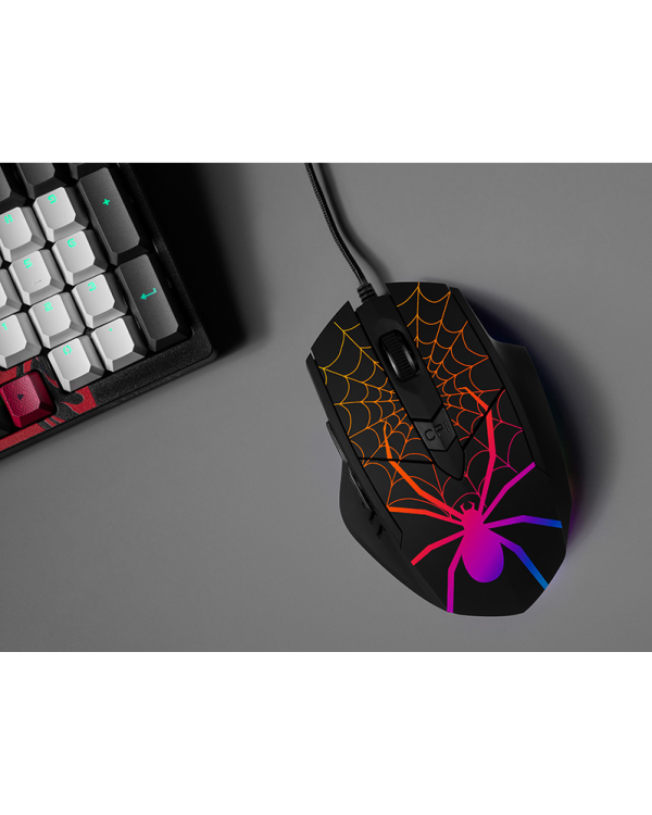Tracer GameZone Black Widow RGB | проводная мышь | черный