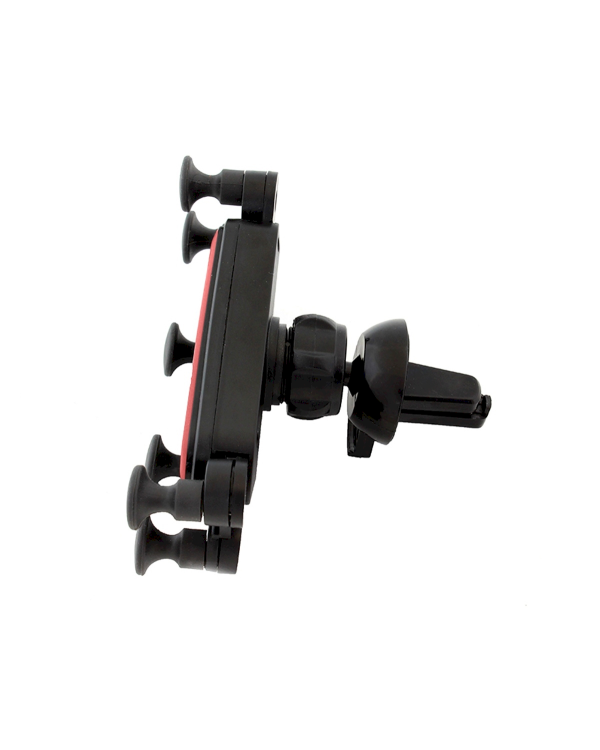 Универсальный автомобильный держатель для дефлекторов Fusion для любых устройств шириной до 90 мм красный