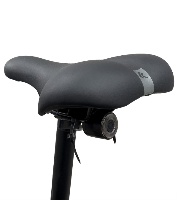 Wozinsky светодиодный задний велосипедный фонарь с микро USB красный свет 5 режимов черный (WRBLB2)