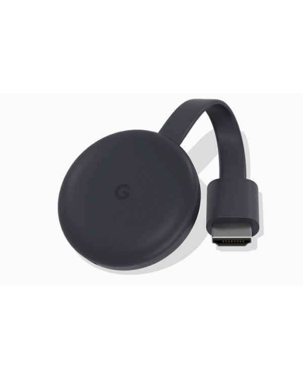 Google Chromecast 3 Приставка для стриминга Wi-Fi / Youtube / NetFlix / HDMi Черная