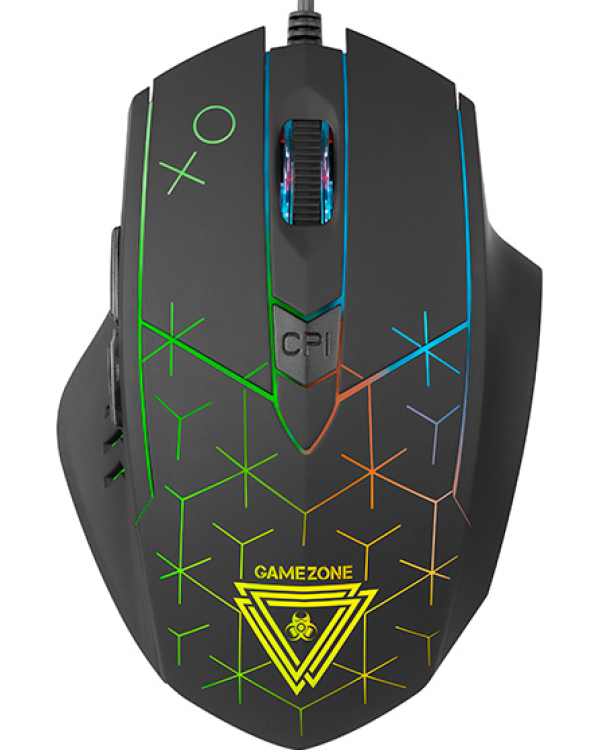 Tracer GameZone XO RGB | проводная мышь | черный