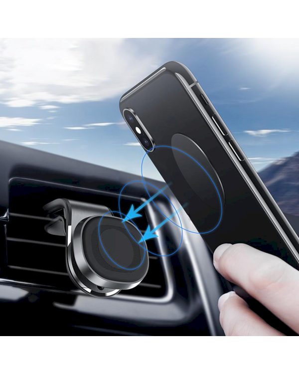 Автомобильный держатель Goodbuy mini с магнитом черный