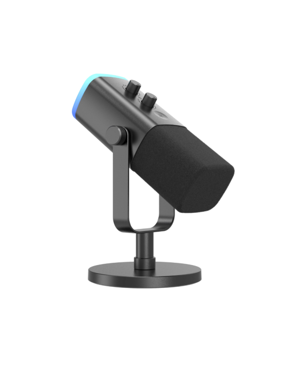 Микрофон Fifine AmpliGame AM8 RGB для игр | подкасты | потоки | XLR черный