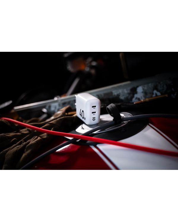 Tactical Base Plug Dual | адаптер| 40W белый