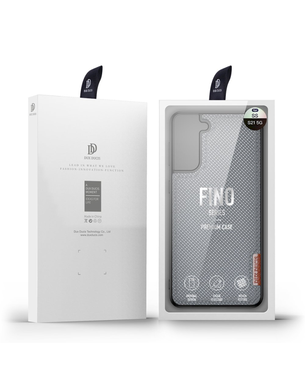 Dux Ducis fino чехол для телефона Samsung G998 Galaxy S21 Ultra 5G синий