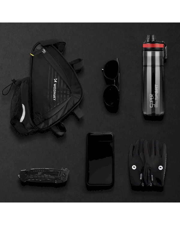 Wozinsky frame bottle bag black (WBB23BK)