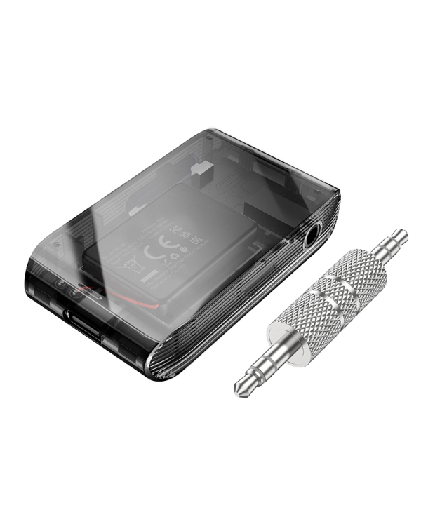 Borofone BC46 автомобильный FM-трансмиттер Bluetooth 5.0 | микрофон | прозрачный