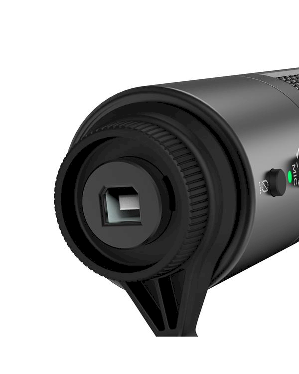 Fifine K683B микрофон для игр / трансляций / подкастов черный + держатель