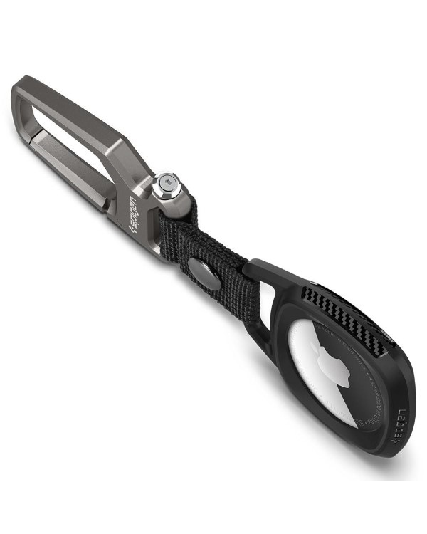 Spigen Rugged Armor Apple AirTag czarny|matte black AMP01565