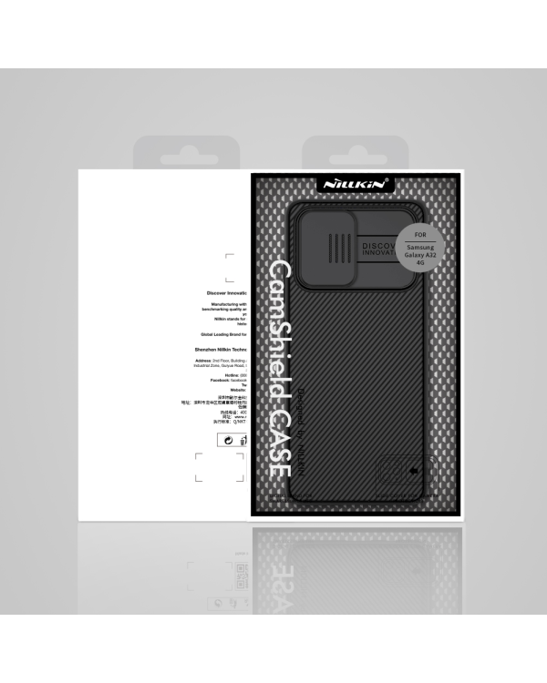 Nillkin CamShield Hard Case for Samsung Galaxy A32 4G Black
