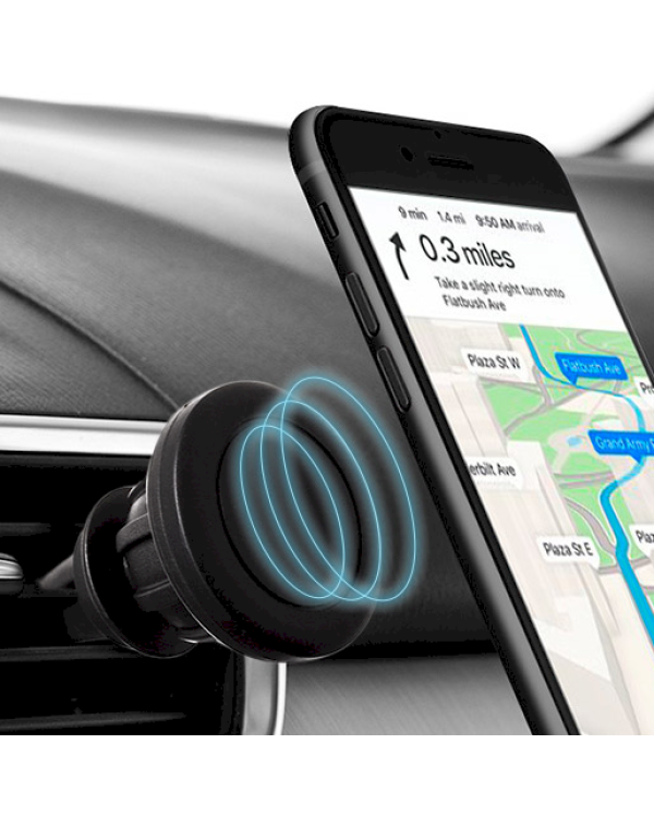 Fusion Магнитный Универсальный держатель на решетку Черный