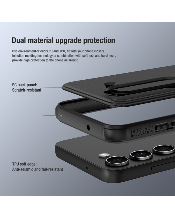 Nillkin Super Frosted PRO Back Cover for Samsung Galaxy S23 Black