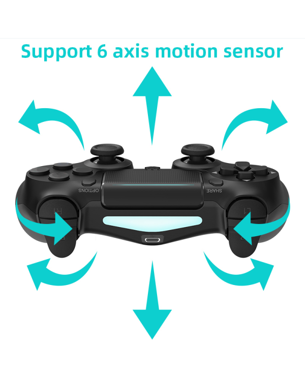 Goodbuy Bluetooth-геймпад для PS4 (PRO / SLIM) / iOS / Android / ПК / Smart TV синий