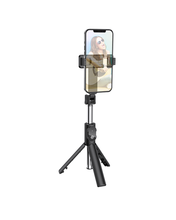 Borofone Selfie Stick BY7 Magic Mirror bluetooth with tripod and remote control black
