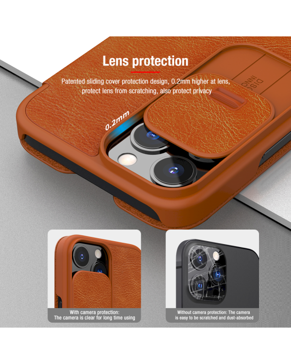 Nillkin Qin Book PRO Case for iPhone 13 Pro Max Black