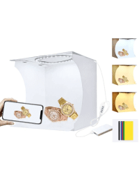 ПУЛУЗ переносная фотостудия / световой короб / 24cm x 23cm x 23cm