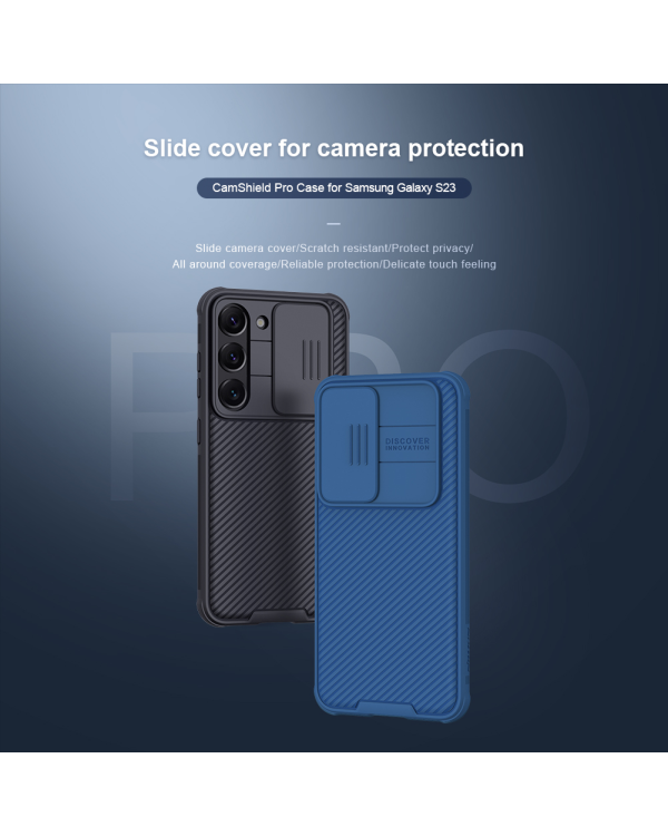 Nillkin CamShield PRO Hard Case for Samsung Galaxy S23 Black