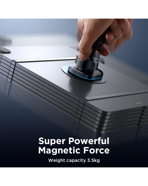 Joyroom JR-ZS400 магнитный автомобильный держатель телефона на приборную панель - черный