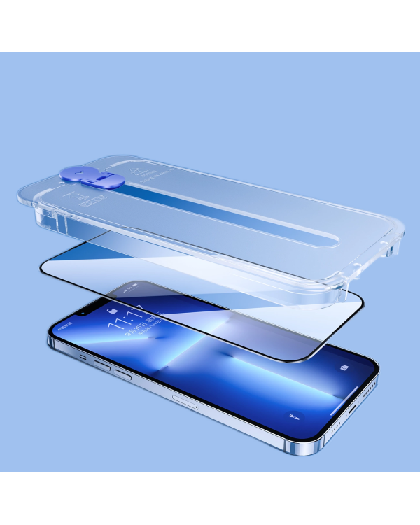 Joyroom Рыцарское стекло для iPhone 14 Pro Max с монтажным комплектом прозрачное (JR-H12)