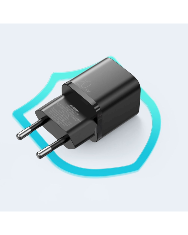 Joyroom быстрое настенное зарядное устройство USB Type C 20W Power Delivery Quick Charge 3.0 AFC черный (L-P202)
