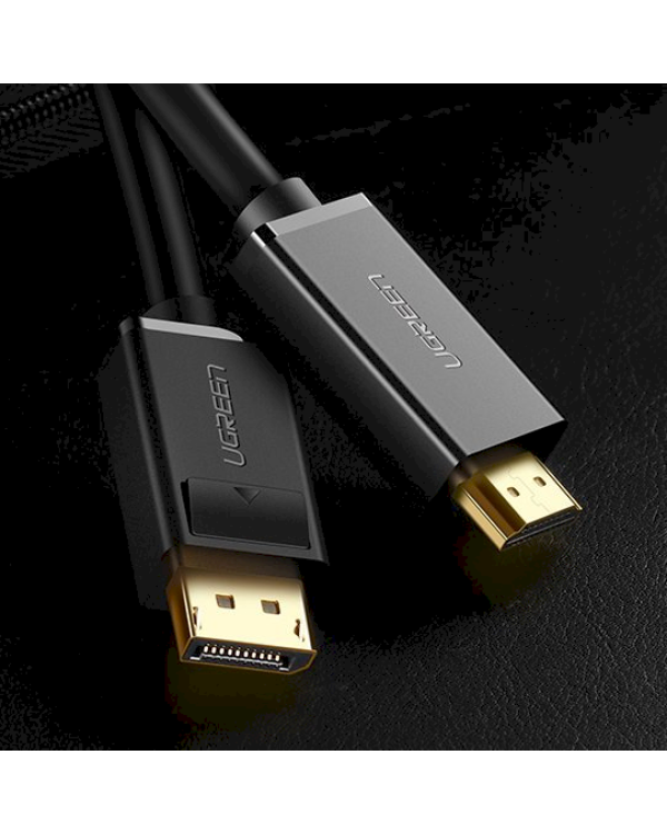 Ugreen Uni-directional DisplayPort to HDMI cable 4K 30 Hz 32 AWG 1,5 m (DP101 10239)
