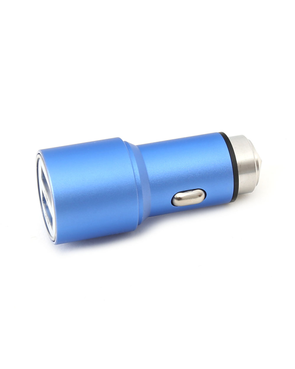 Автомобильное зарядное устройство Omega OUCC2MBL| 2x USB-A | 2.1A | 12V - 24V | синий