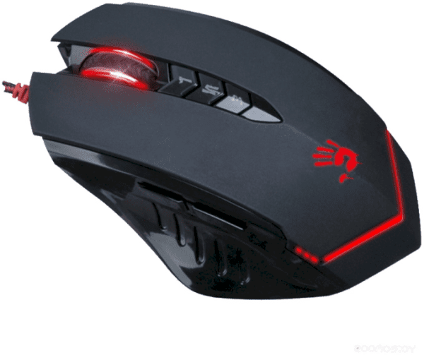 A4tech Bloody V8M игровая мышь LED /  3200 DPI / USB / черная