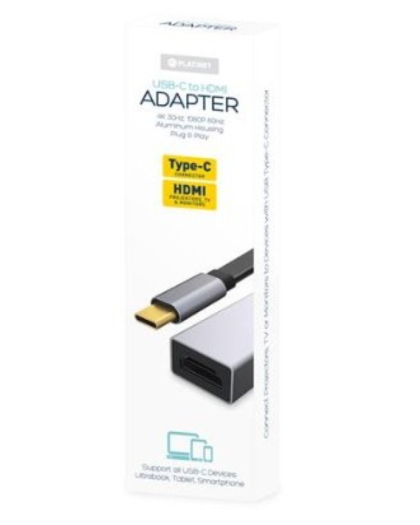 Platinet Multimedia Adapter Type-C to HDMI (4K @ 30Hz, 1080P @ 60Hz)