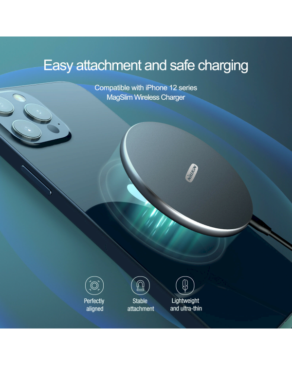 Беспроводное индуктивное зарядное устройство Nillkin NKT06 7,5 Вт, черное