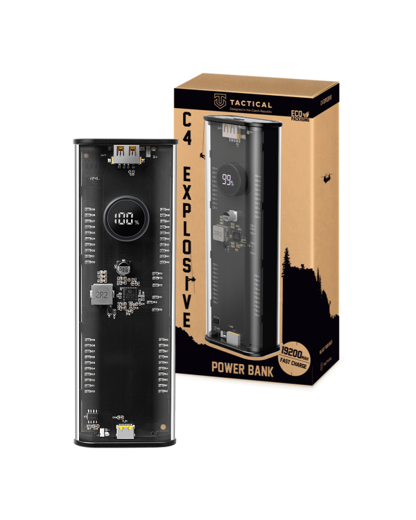 Tactical C4 Explosive 19200mAh Black