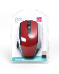 Беспроводная мышь Omega OM08WR 600 DPI красная