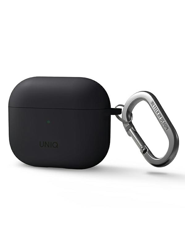 UNIQ etui Nexo AirPods 3 gen + Ear Hooks Silicone szary|grey