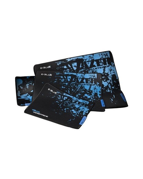 Игровой коврик для мыши E-Blue Mazer Marface L черный / синий 445 x 355 мм