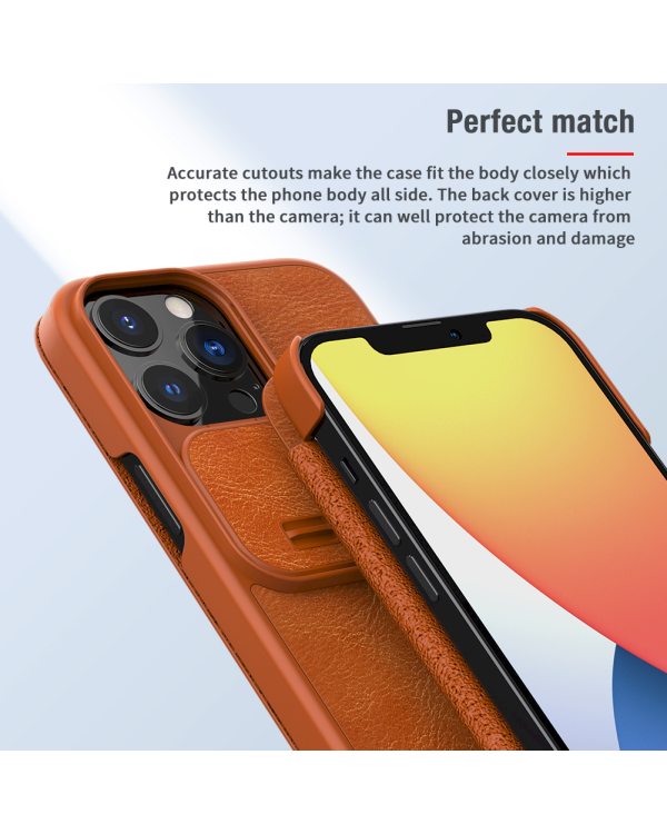 Nillkin Qin Book PRO Case for iPhone 13 Pro Max Black