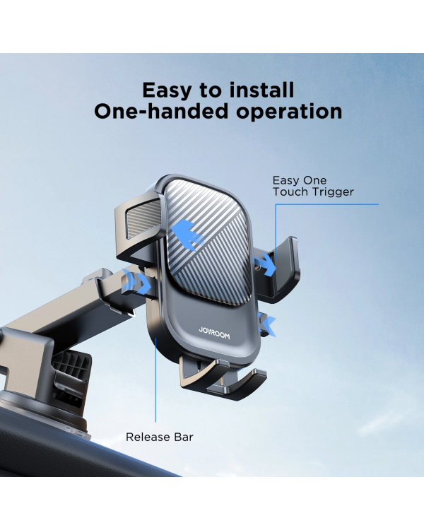 Joyroom JR-OK6 автомобильный держатель телефона на приборную панель - черный