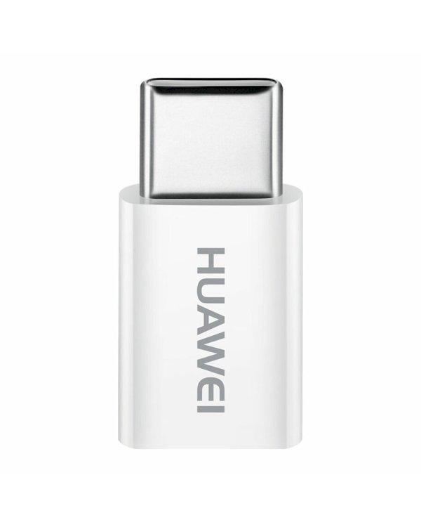 Huawei AP52 Micro USB to USB Type-C Adapter 5V 2A Data Sync Charge (bulk packaging) white