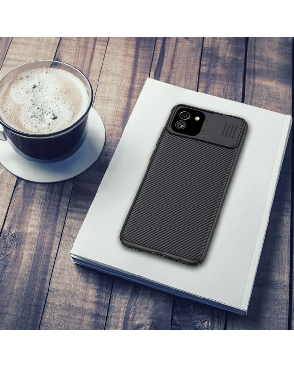 Nillkin CamShield Hard Case for Samsung Galaxy A03 Black