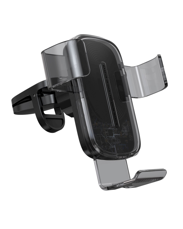 Baseus inAuto WXYL-K01 Универсальный Держатель C Беспроводной Зарядкой + Micro USB Провод 1.2м Черный